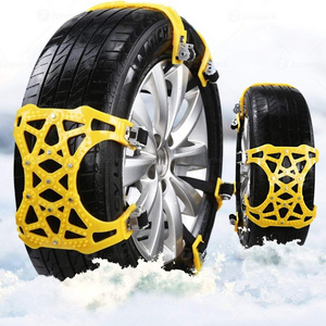 10 Pcs Car Winter Tire Wheels Snow Chains Snow Tire Anti-skid Chains Wheel Tyre Cable Belt Winter Outdoor Emergency Chains