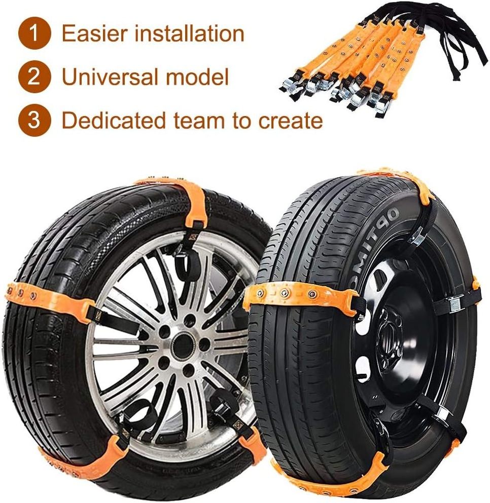 High Quality SUV Series Snow Chain Tire Protection Chains Car Anti-skid Cable Tie