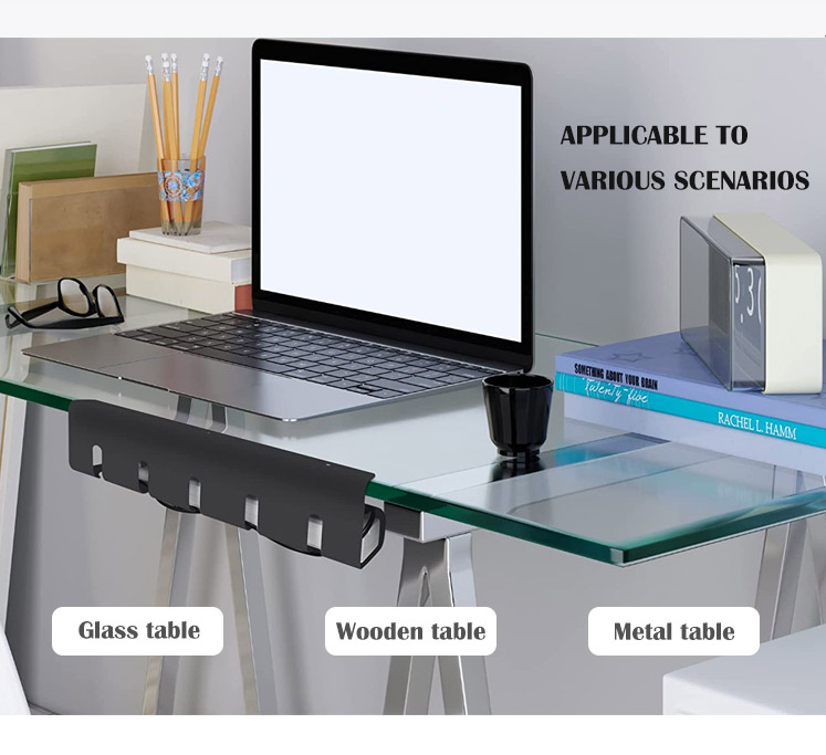 Steel Cable Tray galvanized Ladder For Power Supply Wire Management Rack Under Desk Cable Management Tray