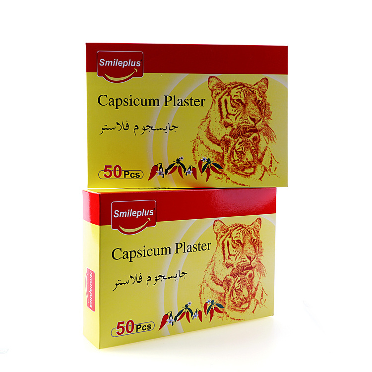 China herbal back pain capsicum plaster OEM factory