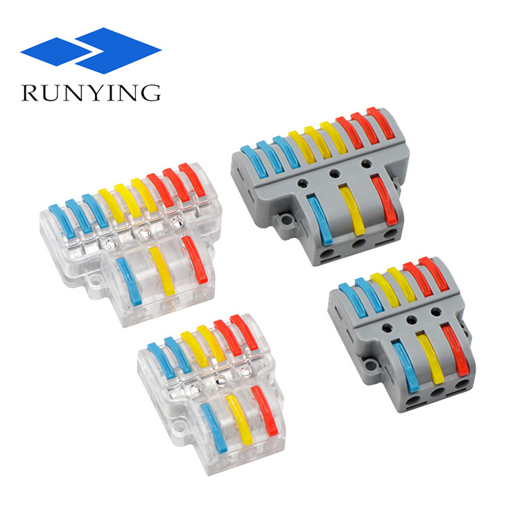 Docking Quick Wire Connector 3 Input 9 Output Lt933 Lt633 Electric Terminal Block Cable Wire Connector Spl