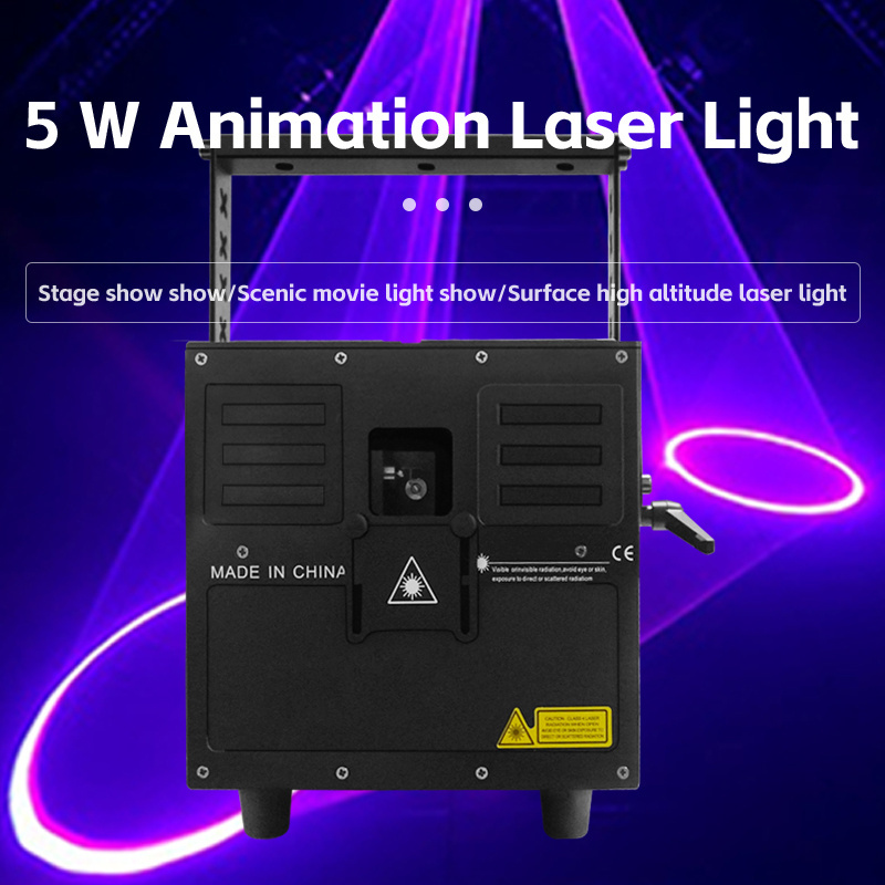 Disco stage light Waterproof Laser Light 5W 10W 15W IP65 ILDA RGB Animation Projector Laser Disco stage laser