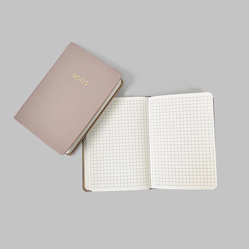 Promotional leather notebooks business pu cover diary a5 a6 blank dotted grid notebook refillable hardcover agenda planner