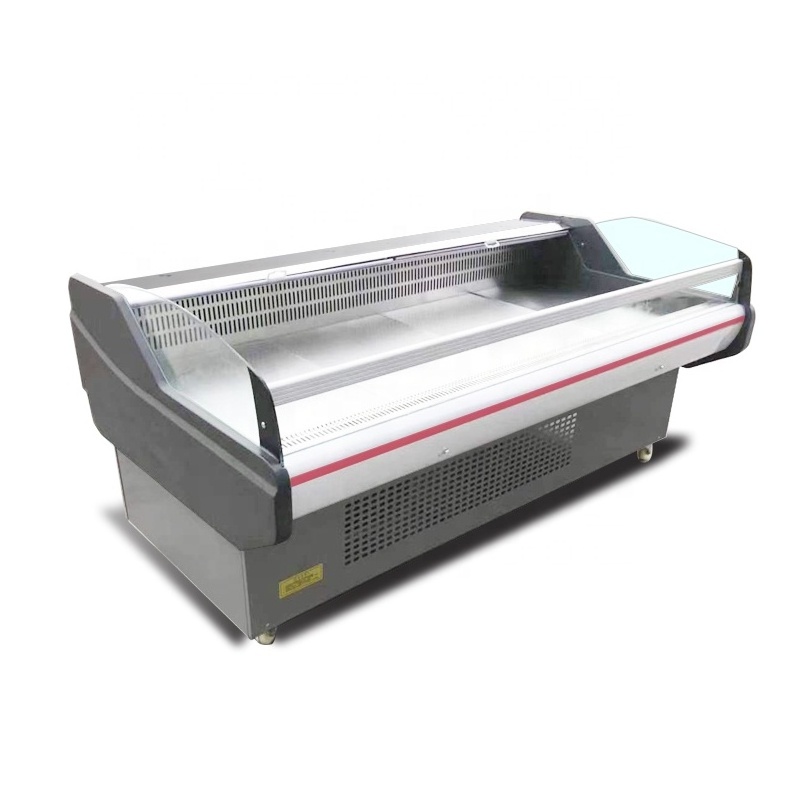 Top Open Meat Counter Refrigerator meat display fridge for sale