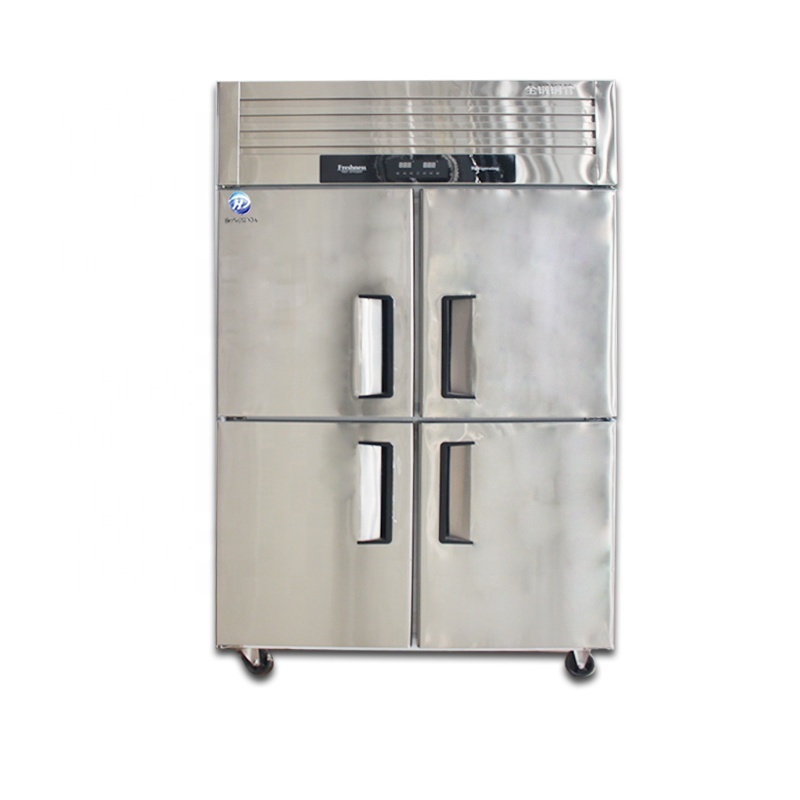 Manufacturers Commercial display refrigerator fridges 4 Doors vertical freezer