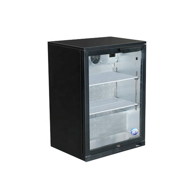 Small Vertical Ice Cream Mini Commercial Countertop Display Freezer