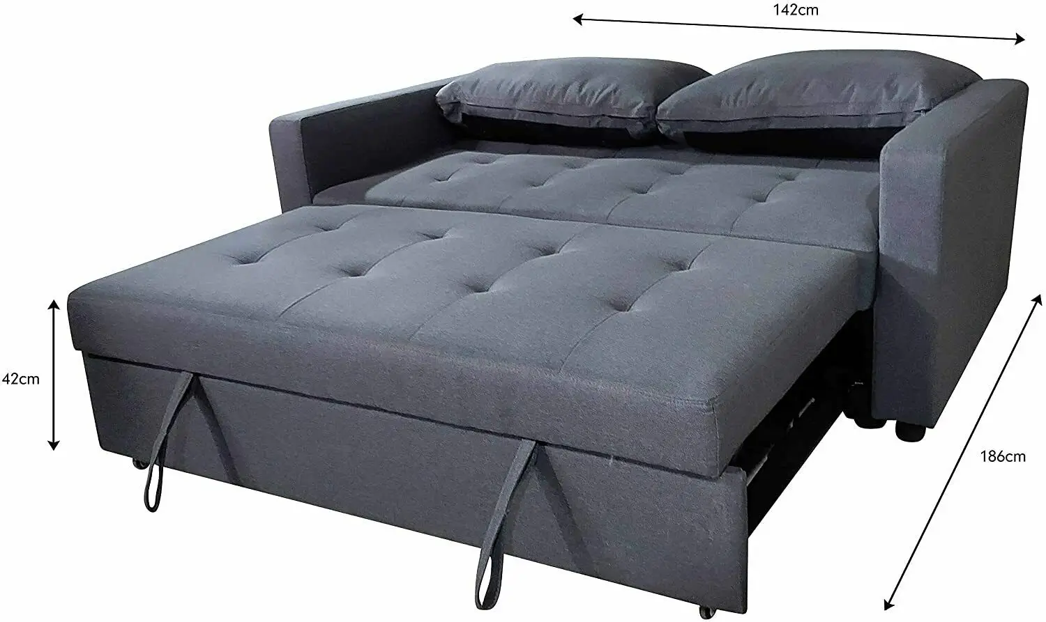 sofa bed foldable of new materials good price  recliner 2 seater sofa transformable bed