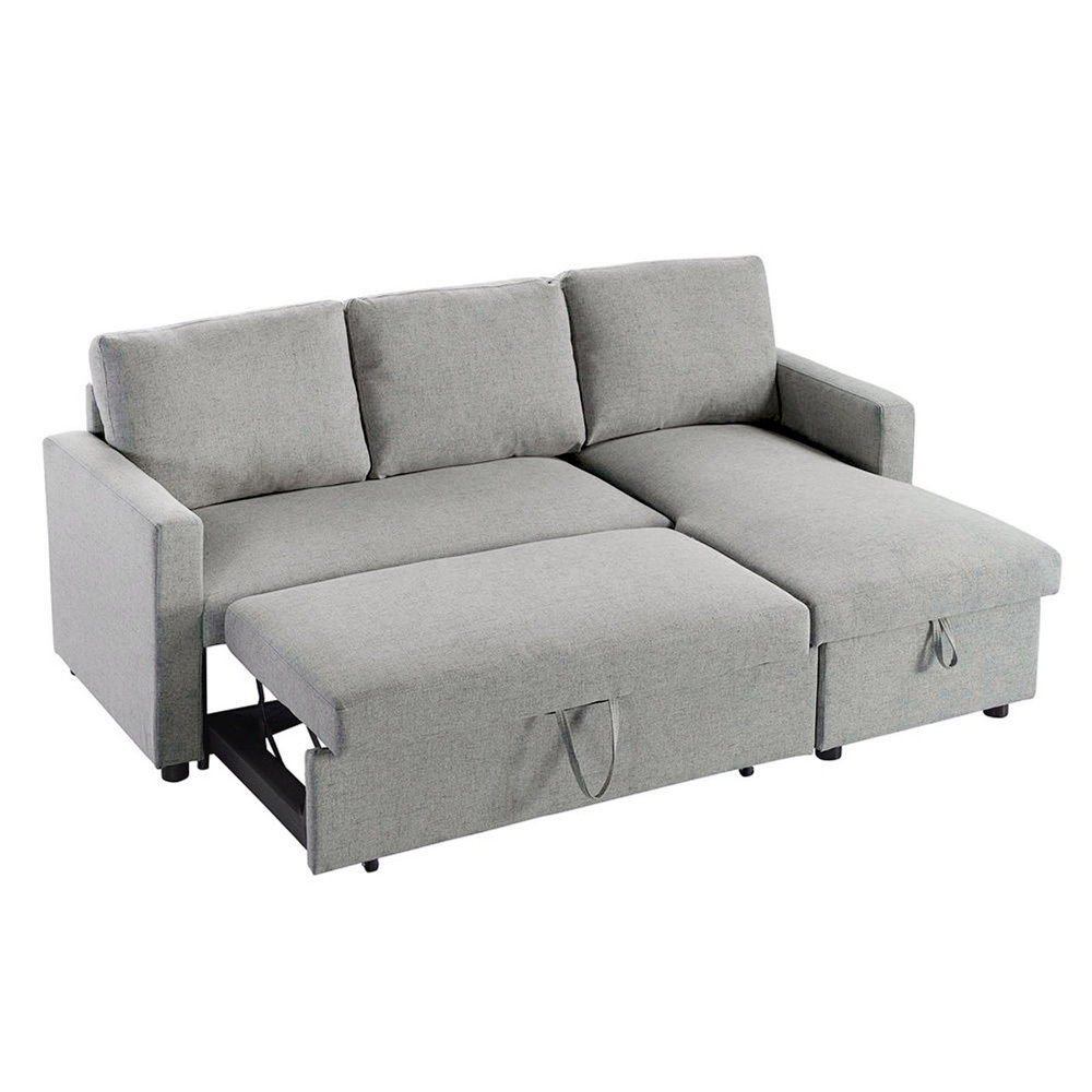 3 seater sofa with storage or bed retractable sofa bed l shape