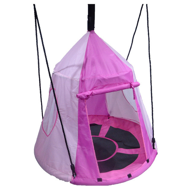 Hanging Chair Swing Tent Set, Hammock Nest Pod Hanging Swing Seat for Children