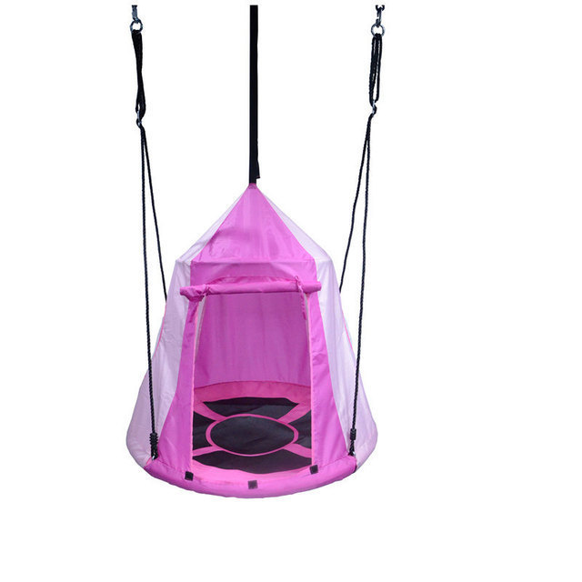 Hanging Chair Swing Tent Set, Hammock Nest Pod Hanging Swing Seat for Children