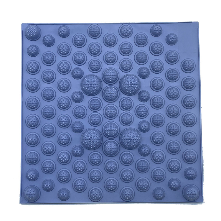 Foot Massage Mat Acupressure Mat Foot Reflexology Walking Toe Plate Massage Pad Bathroom Mat