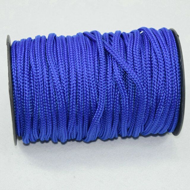 Hot sale durable strong round double braided polyester rope nylon rope