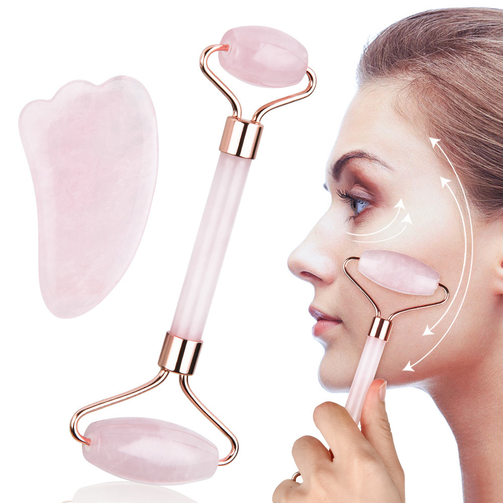 2024 face massager jade massage roller for face and neck wrinkles massage ice roller for face eye body