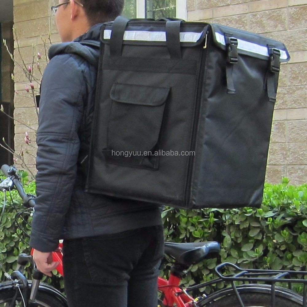 Pizza Delivery Cooler Bag Food Delivery Thermal Bag Backpack Warmer Bag With Detachable Boards Inside Keep Good Shape