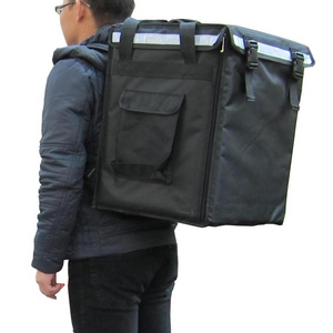 Pizza Delivery Cooler Bag Food Delivery Thermal Bag Backpack Warmer Bag With Detachable Boards Inside Keep Good Shape