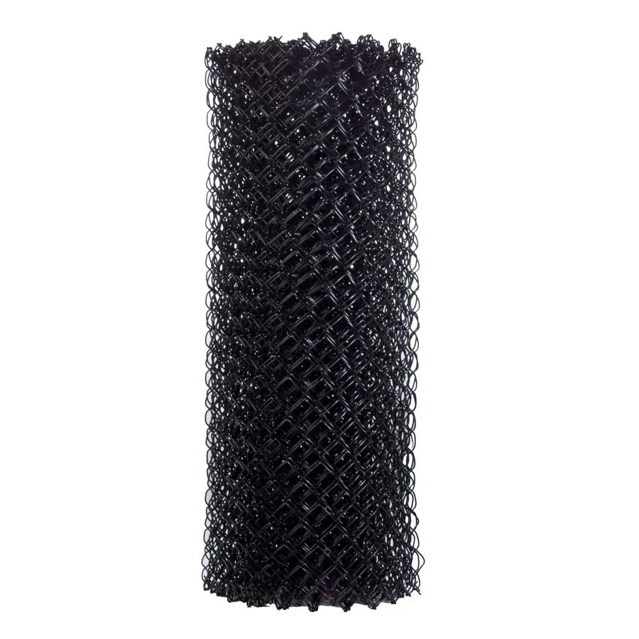 3mm wire 50x50 diamond mesh hot dip galvanized 6ft chain link iron wire mesh fence / pvc coated chain link fencing 50ft rolls