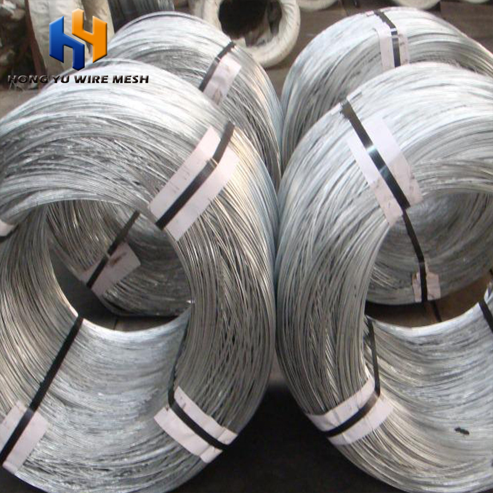 high quality soft annealed electro galvanized iron low carbon steel wire for sale