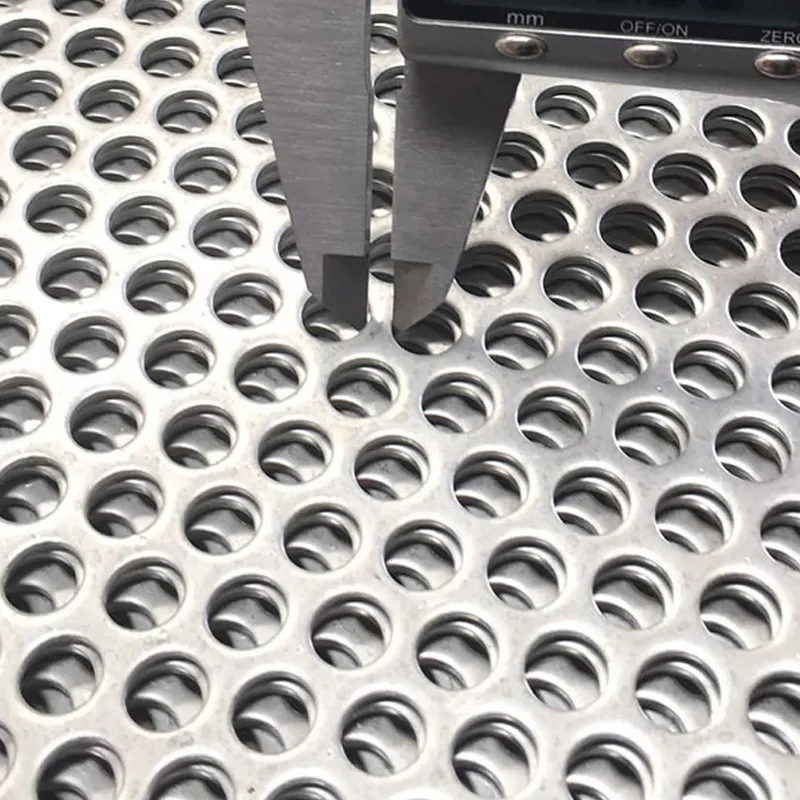 1.2mm hole diameter stainless steel 304 perforated sheet punched metal stainless steel perforated sheet