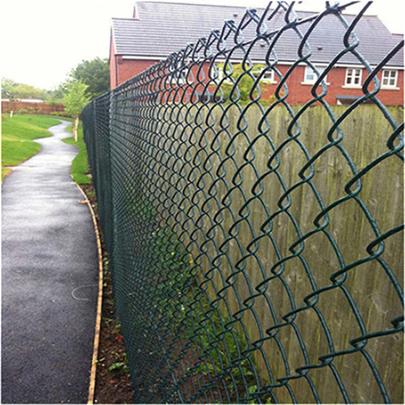 high quality vinyl coated galvanized chain link fence gate for sale