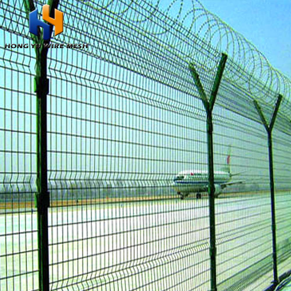 fencing wire galvanized Green Factory Price Heavy duty mallas metalicas para jaulas  Fence metal mesh/metal net for construction