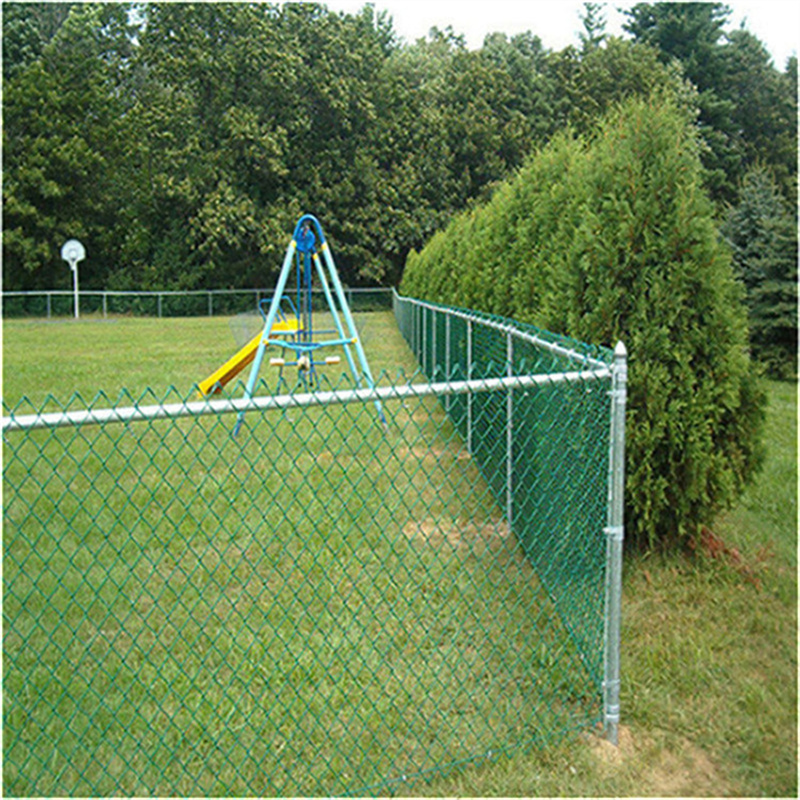 high quality vinyl coated galvanized chain link fence gate for sale