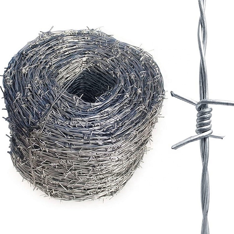 Real Barbed Wire 25ft 18 Gauge - Great for Crafts, Fences, and Critter Deterrent