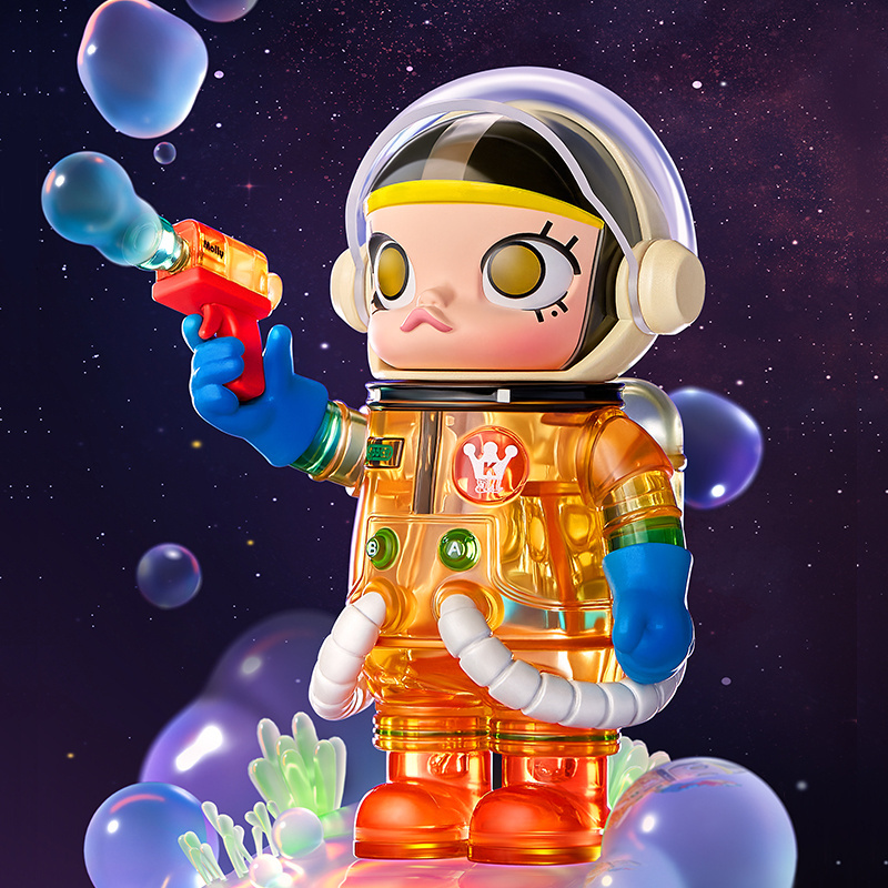 Wholesale POP MART MEGA COLLECTION 100% SPACE MOLLY SERIES 1 Mystery Box POPMART Blind Box Action Figure