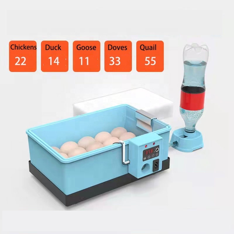 Wholesale mini incubator cheap price 22 eggs  incubators hatching eggs for sale