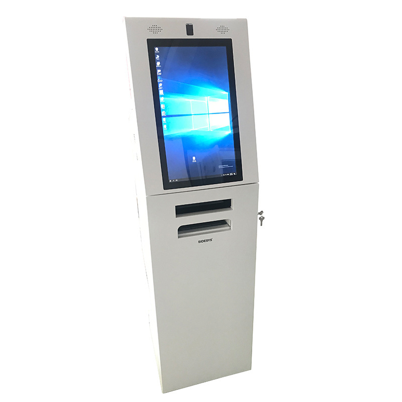 Customizable Self Service Payment Kiosk a4 kiosk printer interactive terminal kiosk parking ticket machine