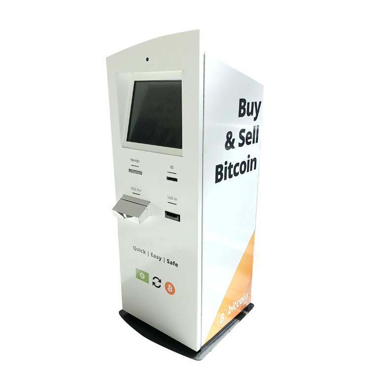 Bank crypto ATM Machine Automatic Token Change Machine BTC mini bill kiosks cash payment machine