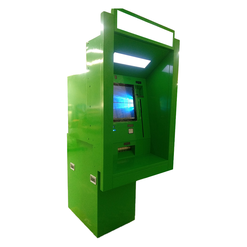 Customized Convert coins to cash Terminal Touch Screen Pay Kiosk Currency Exchange Machine