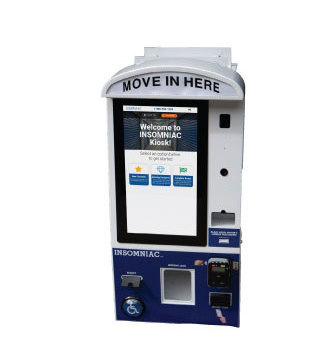 Bank Machine ATM LKS Free Floor Standing Bank ATM Machine