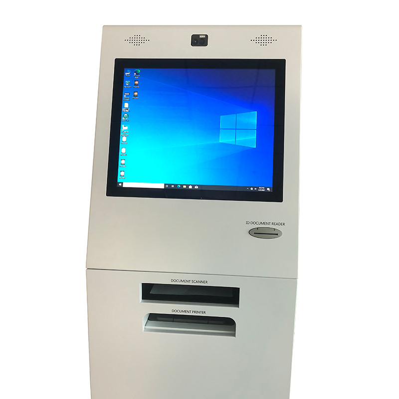 Customizable Self Service Payment Kiosk a4 kiosk printer interactive terminal kiosk parking ticket machine