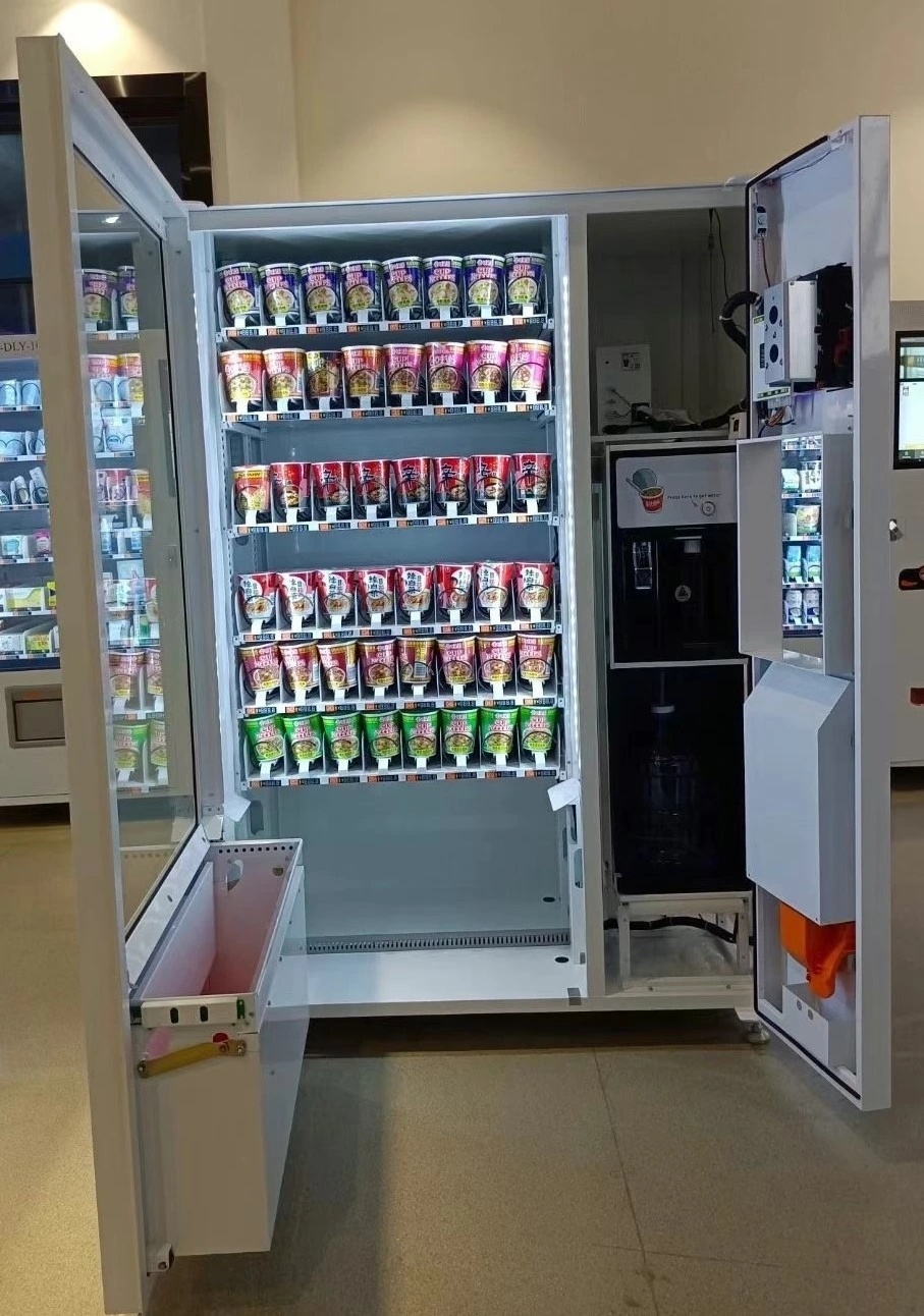 2023 Hot Snack Vending Machine for Food and Drink OEM Self Service Kiosk for Commerce