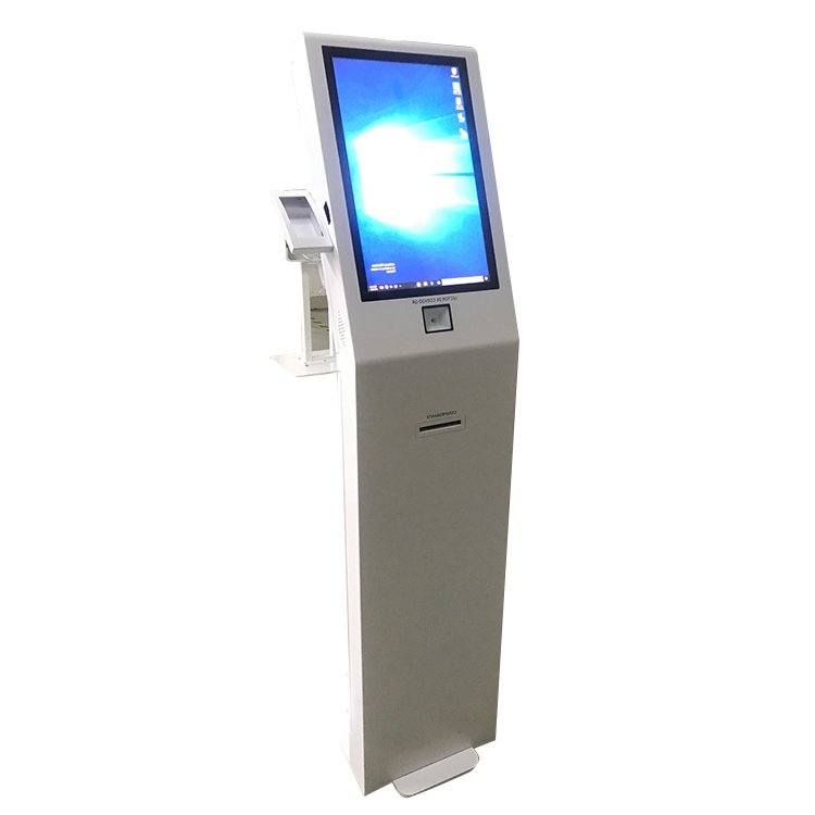 floor standing 32inch touch screen automatic restaurant self service fast food ordering kiosk machine drive thru kiosk