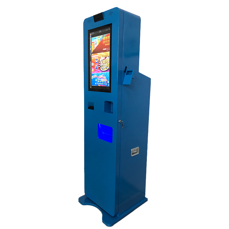 Id Reader Parking Printer Dispenser Touch Screen Kiosk Lucky Game Lottery Ticket Scratcher Vending Machine