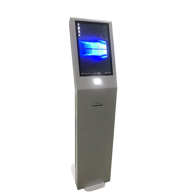 floor standing 32inch touch screen automatic restaurant self service fast food ordering kiosk machine drive thru kiosk