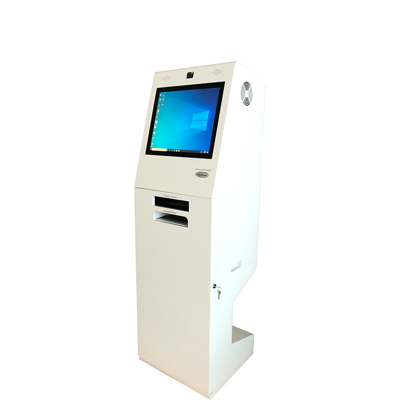 Customizable Self Service Payment Kiosk a4 kiosk printer interactive terminal kiosk parking ticket machine