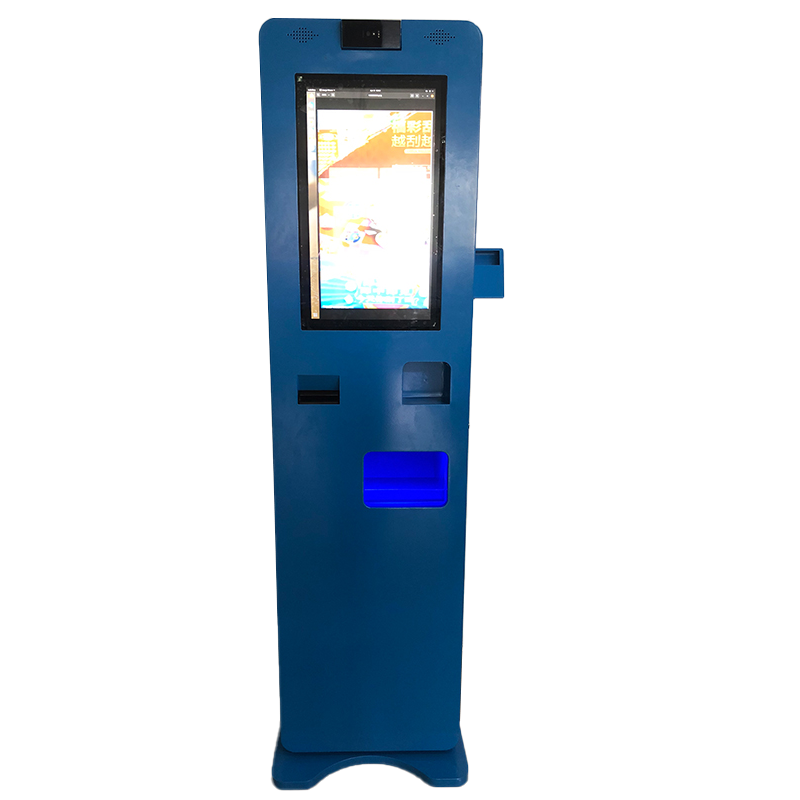 Id Reader Parking Printer Dispenser Touch Screen Kiosk Lucky Game Lottery Ticket Scratcher Vending Machine