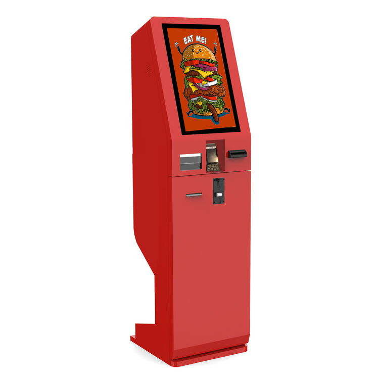 Restaurant Food Self-Service Ordering Machine With Thermal Printer Touch Screen Payment Terminal Kiosk Drive Through Kiosk