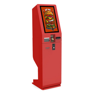 Restaurant Food Self-Service Ordering Machine With Thermal Printer Touch Screen Payment Terminal Kiosk Drive Through Kiosk