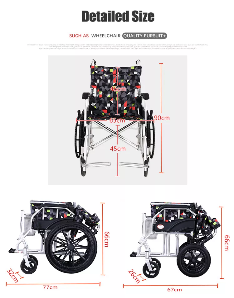 High quality aluminum alloy portable bathroom living room sports wheelchair used for sale