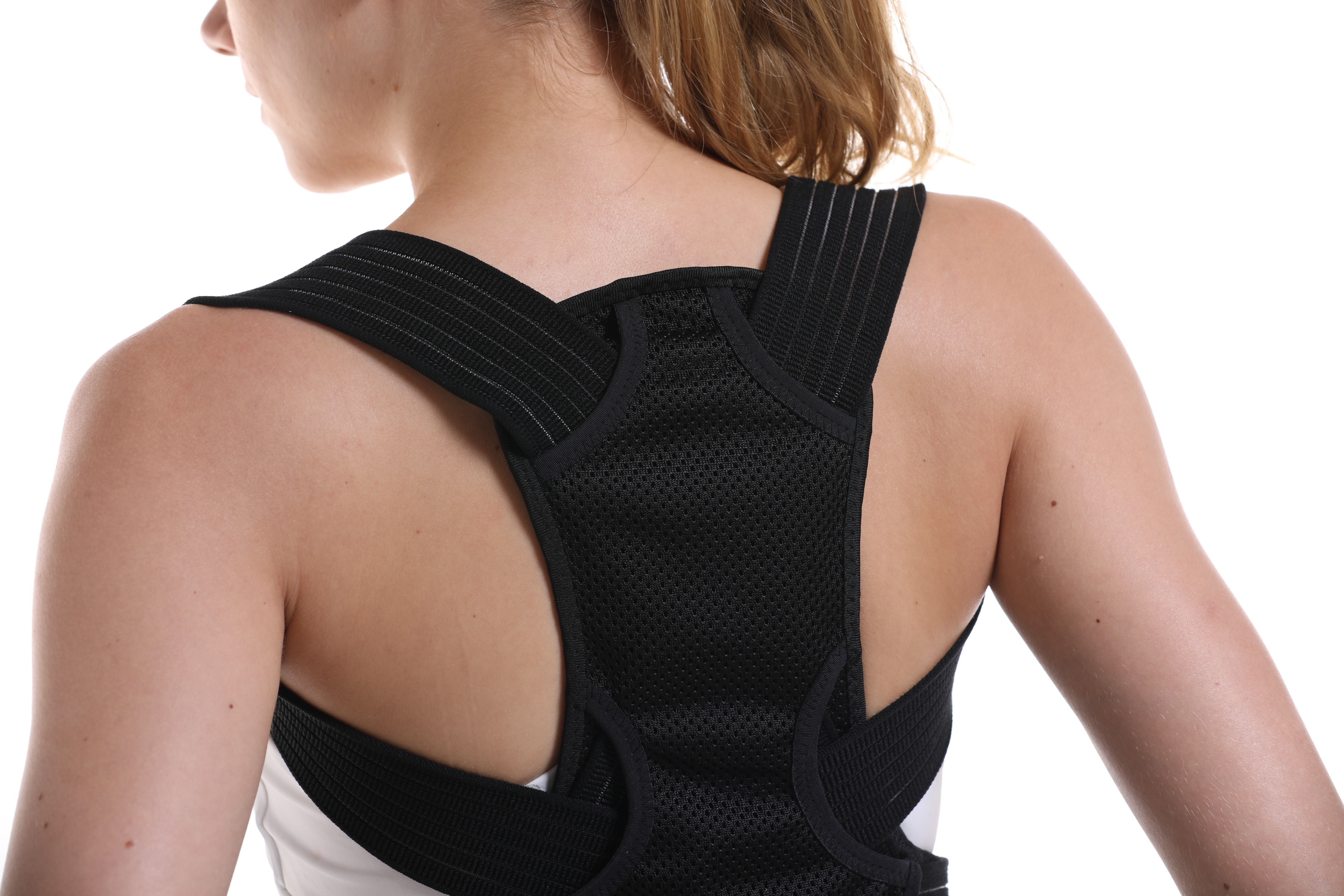 Posture corrector adjustable back brace lumbar support for Women and Men