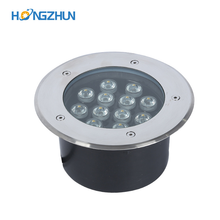 High quality ip67 outdoor waterproof RGB recessed Stainless Steel 12w 15w 18w 24w led ground light