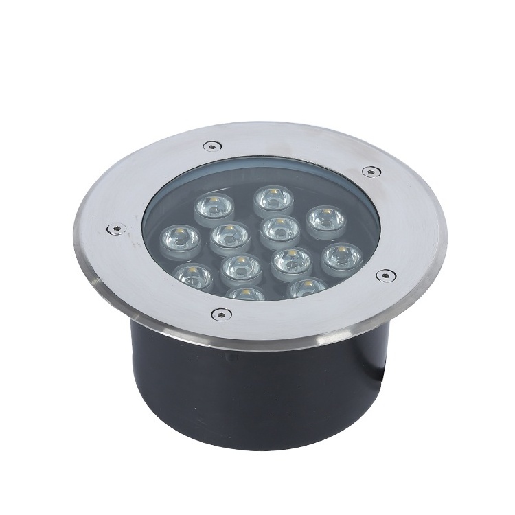 High quality ip67 outdoor waterproof RGB recessed Stainless Steel 12w 15w 18w 24w led ground light