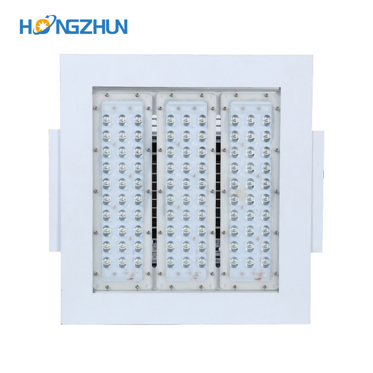 Hot sell High Brightness gas station lighting aluminum waterproof 50w 100w 150w 200w 250w 300w AC Flood light led canopy light