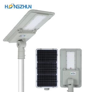 Ip66 Waterproof Solar Street Light Outdoor Smd Aluminum 60w 100w 120w 150w 180w Smd All In One Integrated Solar Led Street Light