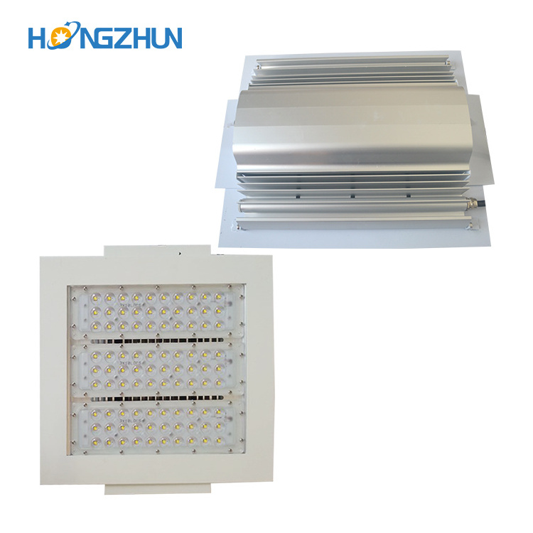 High Lumen Ip65 Outdoor Aluminum Waterproof 50W 80W 100W 120W 150W 180W 200W 220W Industrial Gas Station Led Canopy Light