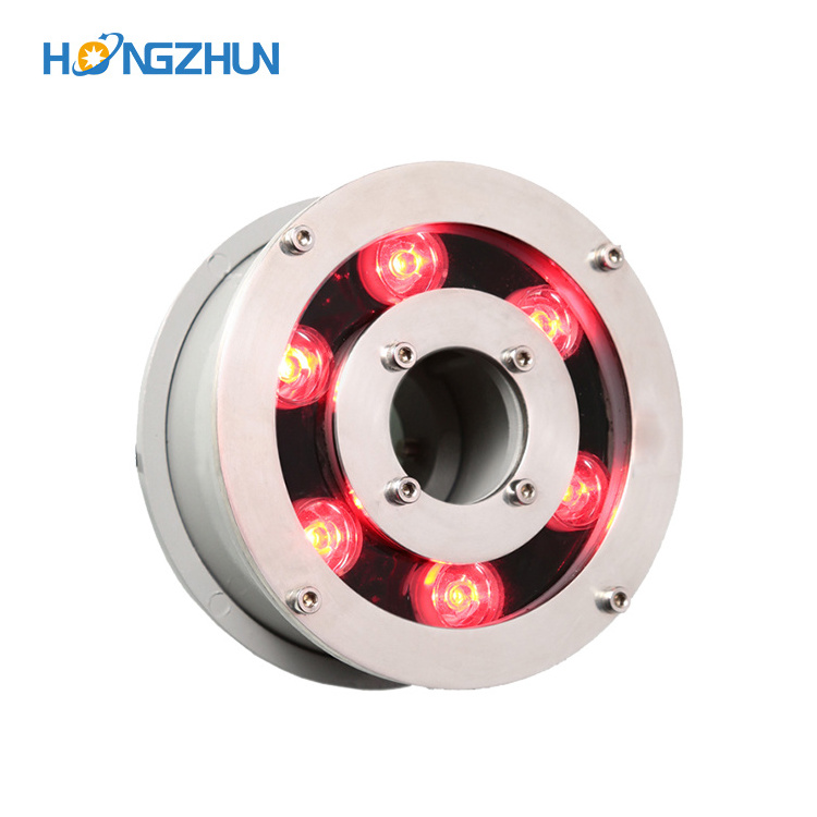 Hot sale fountain decoration ip68 stainless steel 304 outdoor waterproof IP68 9w 12w 15w 18w led underwater fishing light