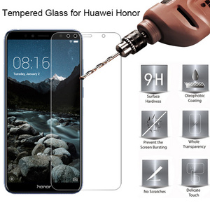 Tempered Glass for Huawei Y7 2019 Y9 Prime 2019 Y5 Y6 Prime 2018 Screen Protector on Honor 9S 8S 7S 9C 8C Protective Glass